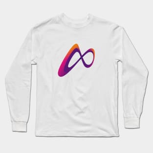 Alpha Infinity Letter A Long Sleeve T-Shirt